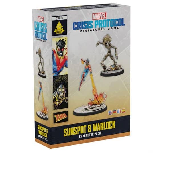 Marvel Crisis Protocol: Sunspot & Warlock Character Pack image 0